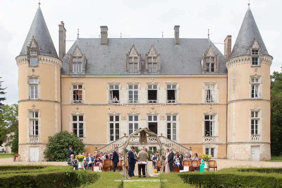 South African + English style Wedding in Normandy, France at Chateau Blavou