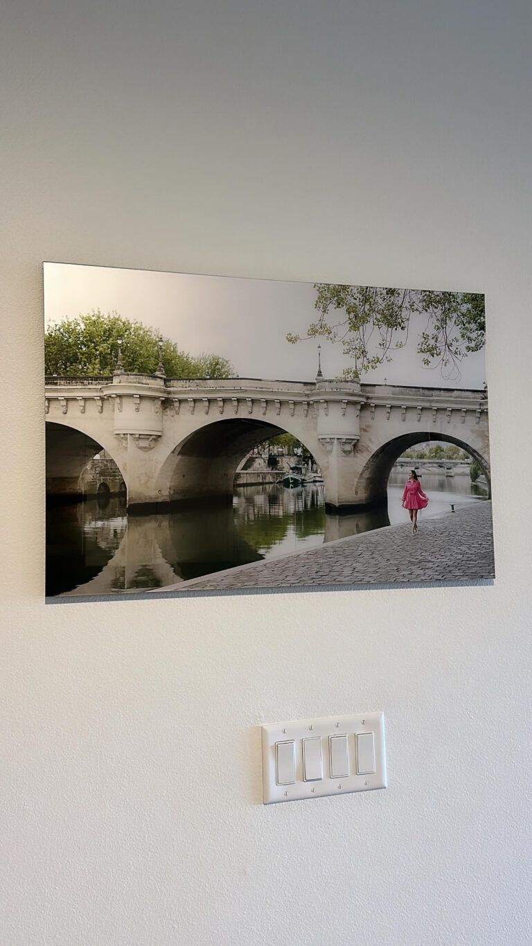 How a Photo Session in Paris works - Artwork Acrylic by Paris Solo Traveler photographer Katie DOnnelly Photography