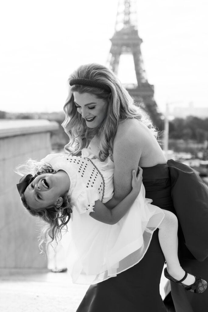 Black and white photoshoots at Trocadรฉro, Spring 2025