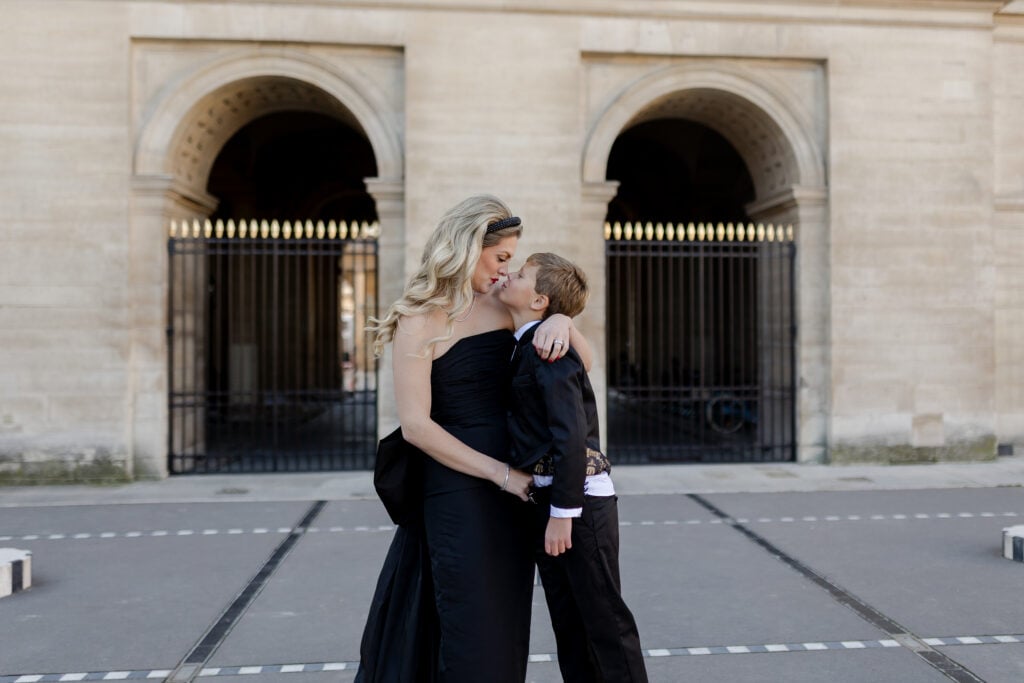 Family moments in Palais Royal, Paris 2025