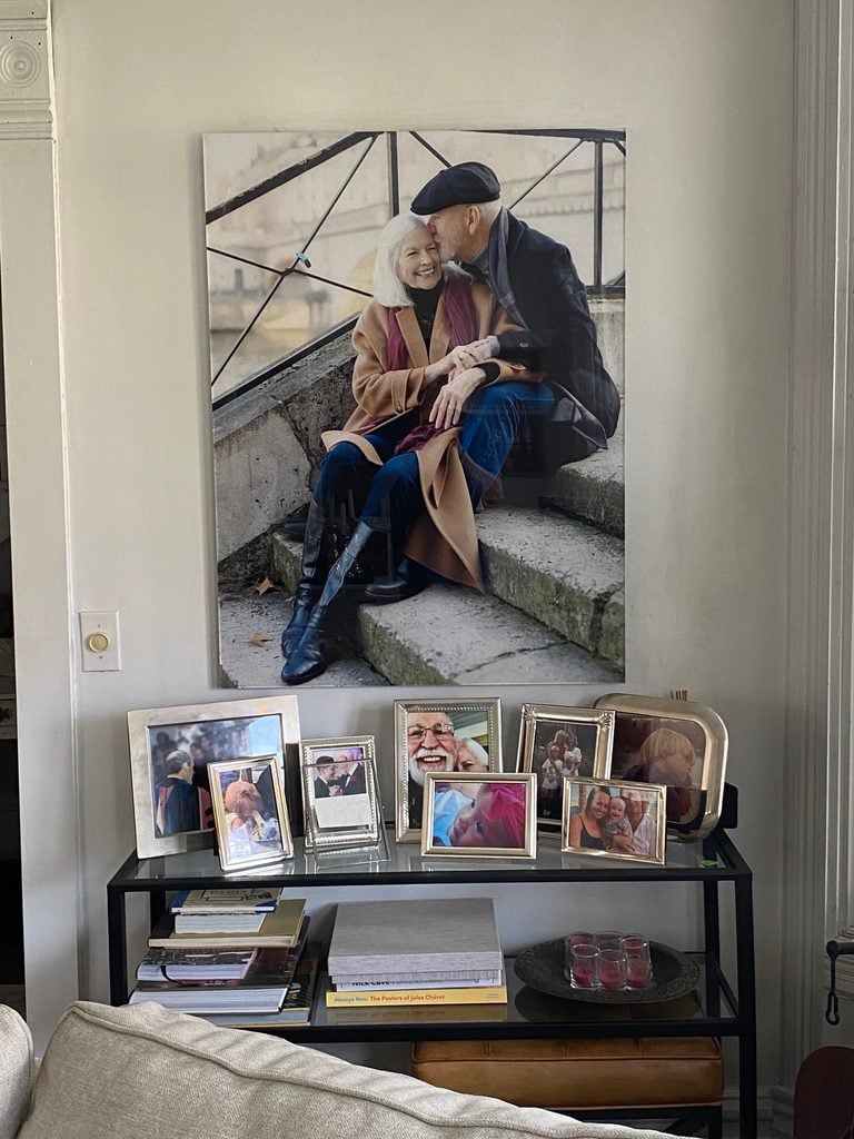 Picture of Client Wall Artwork from Katie Donnelly Photography Couples Photoshoot on Ile Saint Louis in Paris
