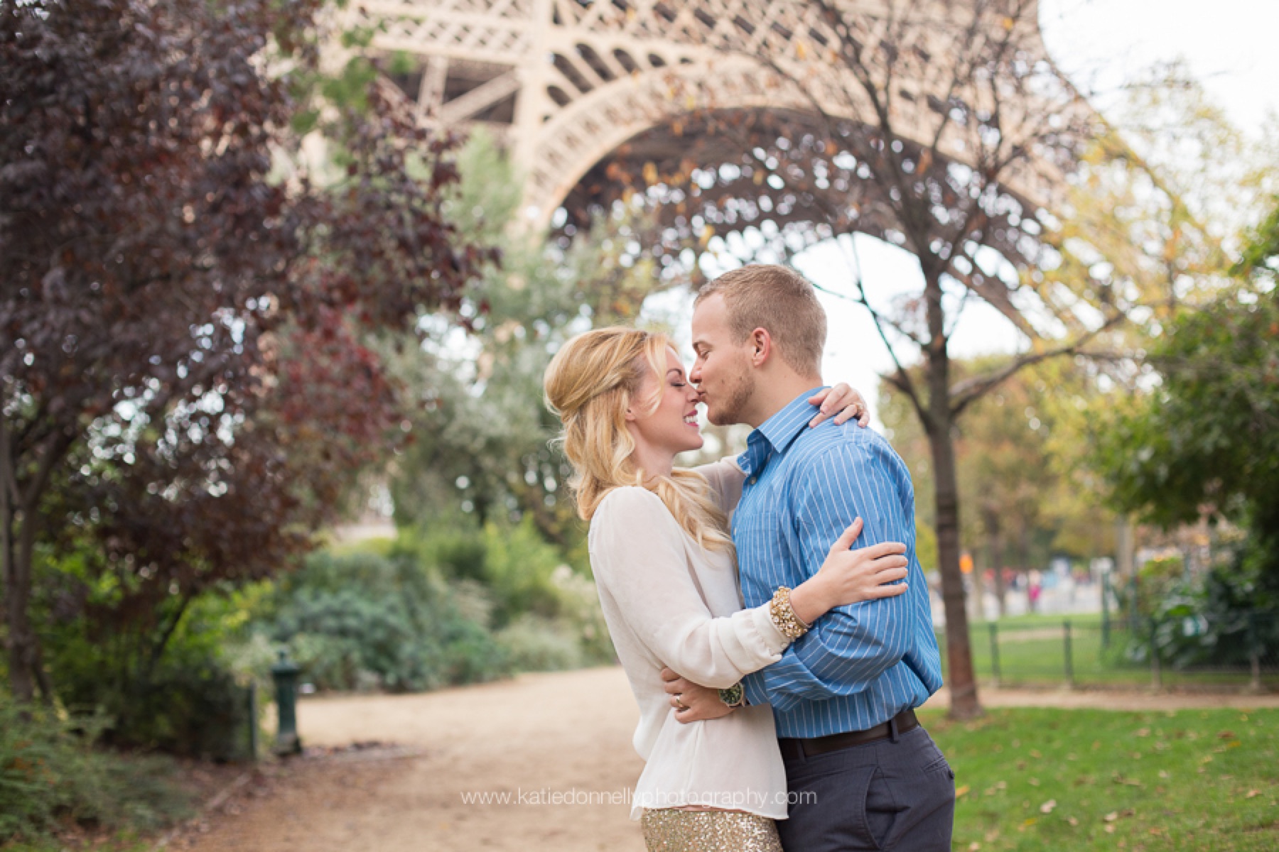 Kendra and Jake: A Styled Eiffel Tower Couples Photoshoot